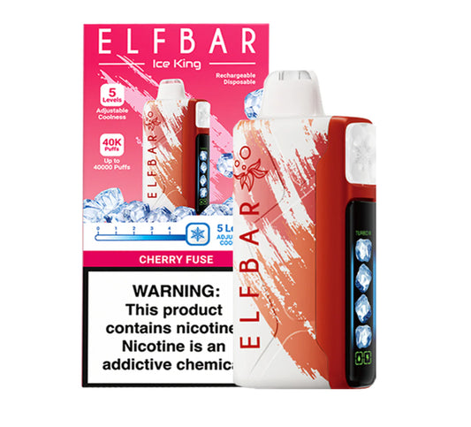 ELFBAR ICE KING 40.000 PUFFS CHERRY FUSE
