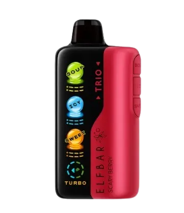 ELFBAR TRIO 40.000 PUFFS SCARY BERRY