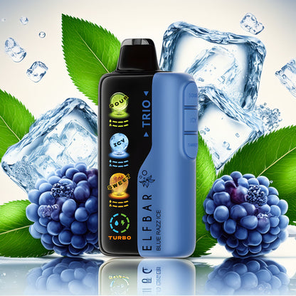 ELFBAR TRIO 40.000 PUFFS BLUE RAZZ ICE